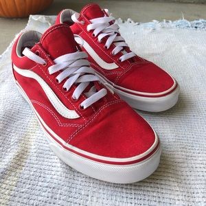 Red “Old Skool” Vans